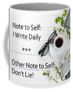 I write daily coffee mug for use while writing #vss365 #prompts
