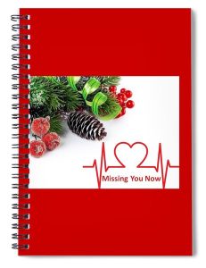 Missing You Now spiral notebook for #vss365