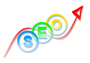 SEO in colorful letters by Gerd Altmann